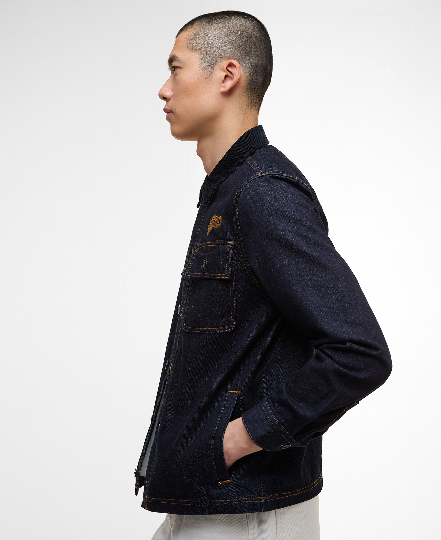 Pitstop Denim Overshirt image number 4