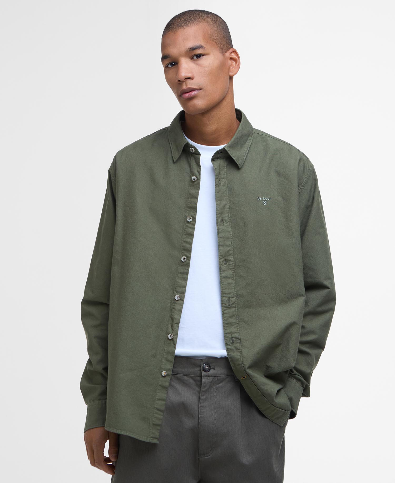 Hemd Oxford Garment Dyed Long-Sleeved Relaxed image number 0