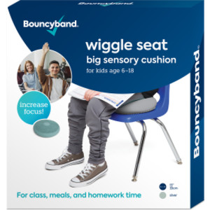 Big Wiggle Seat Sensory Cushion, Silver