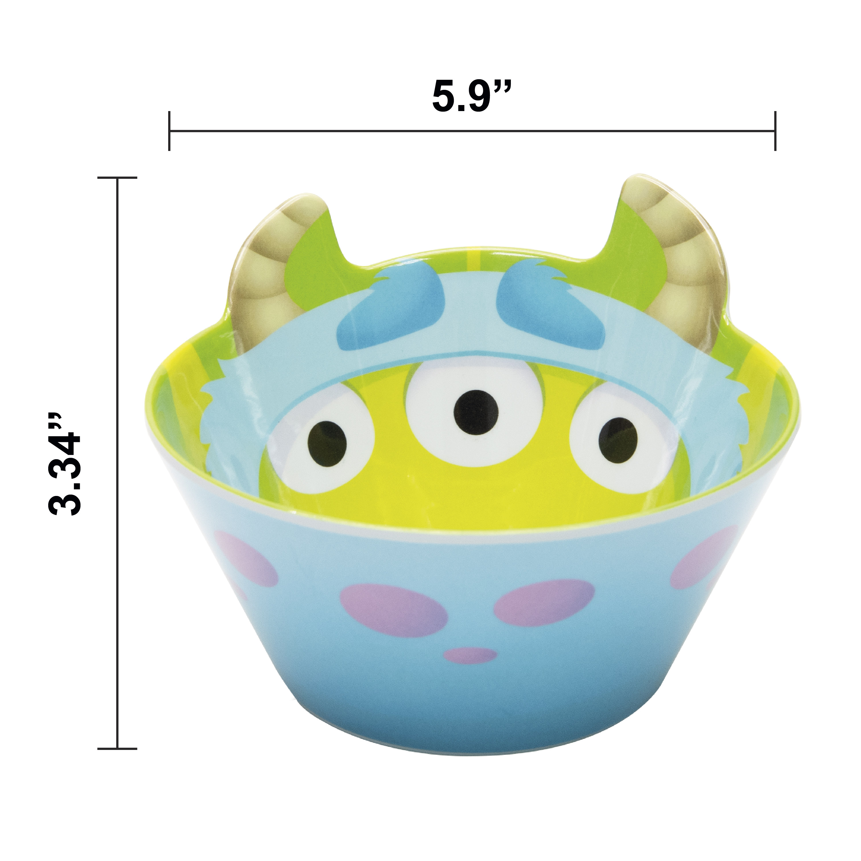 Disney and Pixar Plate and Bowl Set, Sully, 2-piece set slideshow image 7 Disney and Pixar Plate and Bowl Set, Sully, 2-piece set slideshow image 7