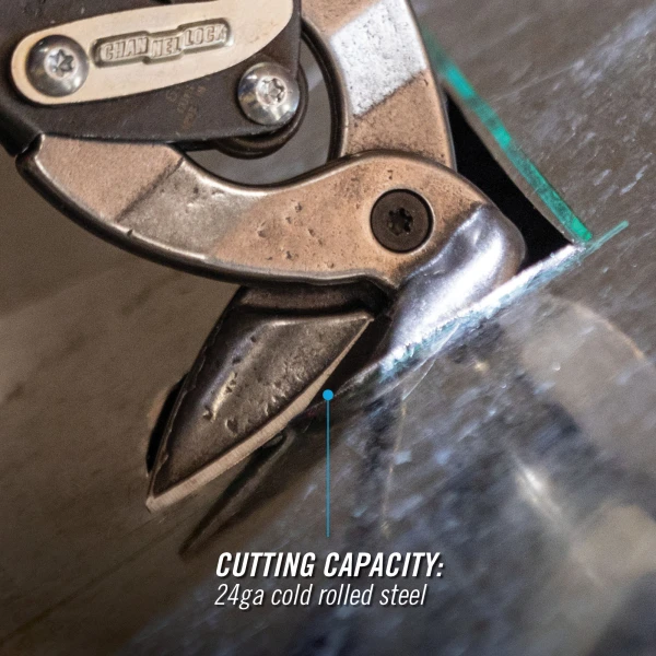 610UL 10-inch Upright Left Aviation Snip