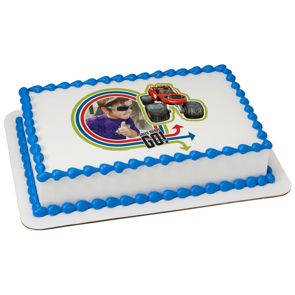 Image Cake Blaze and the Monster Machines™ Green Means Go!