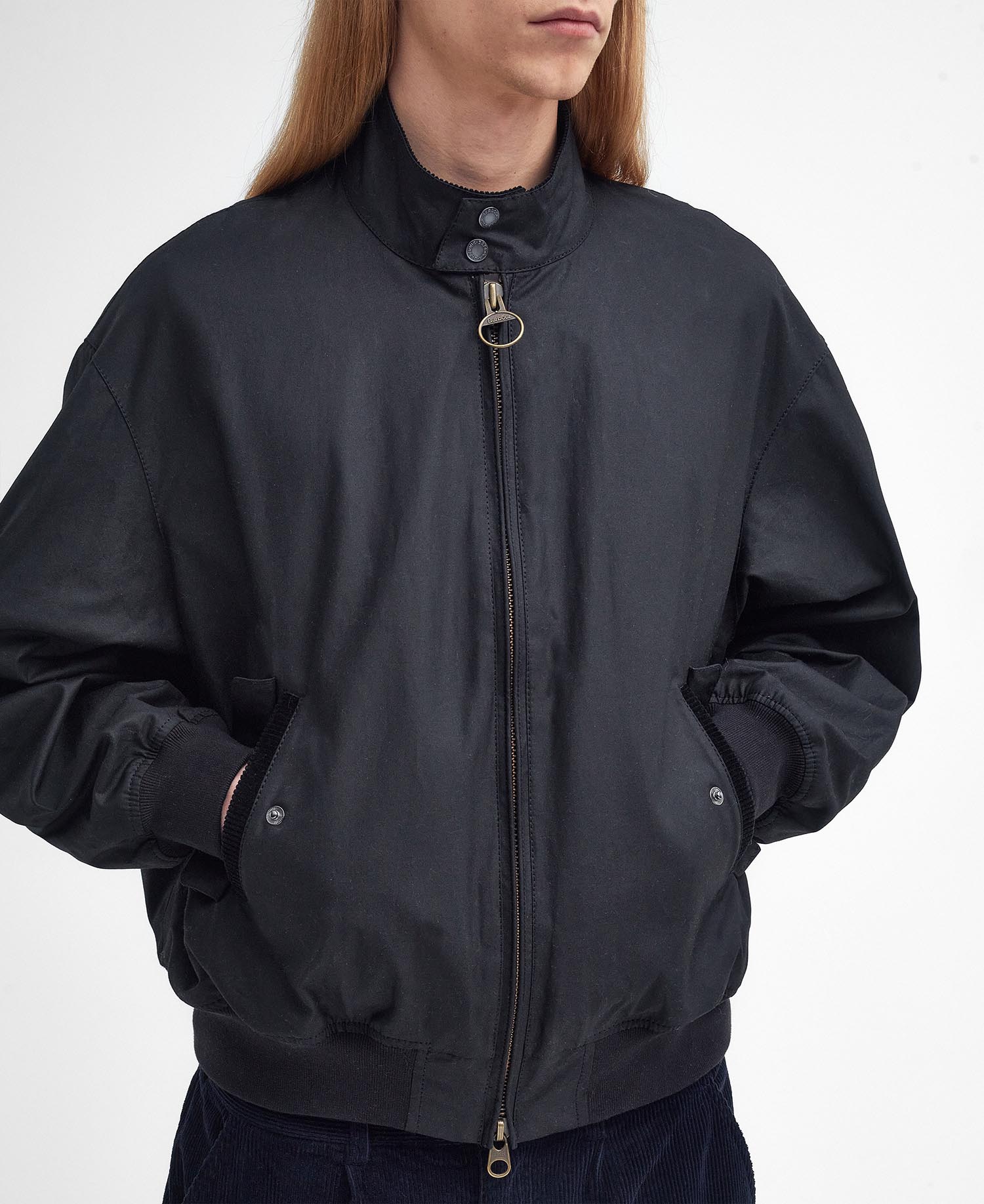 Barbour x Baracuta Wachsjacke MA-1 Harrington image number 5