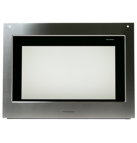 GLASS AND TRIM OUTER DOOR W/ LOGO