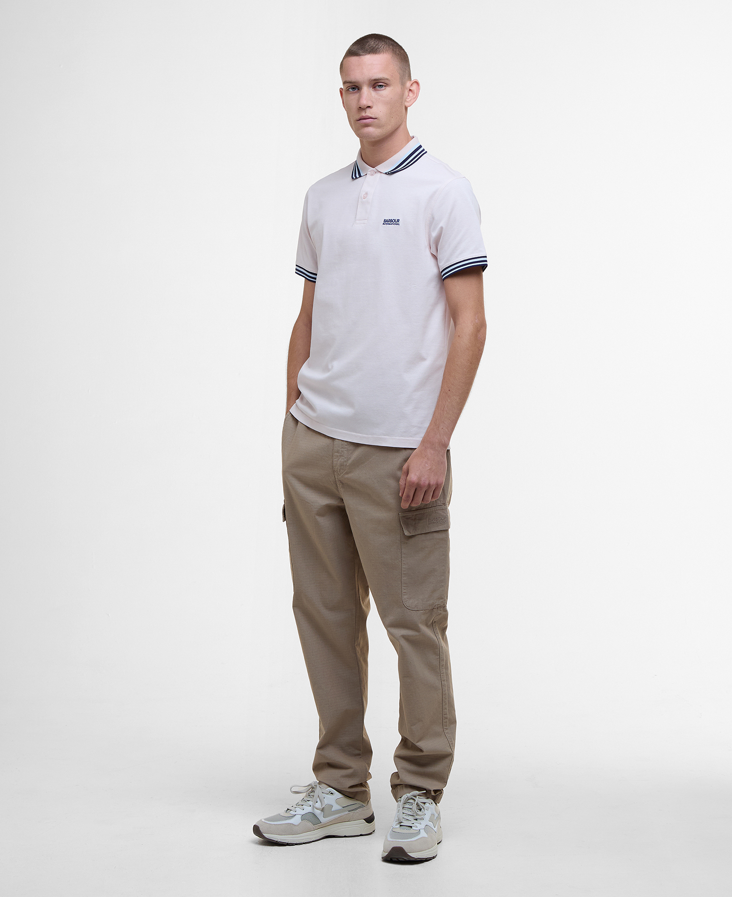 Caleb Tipped Polo Shirt image number 1