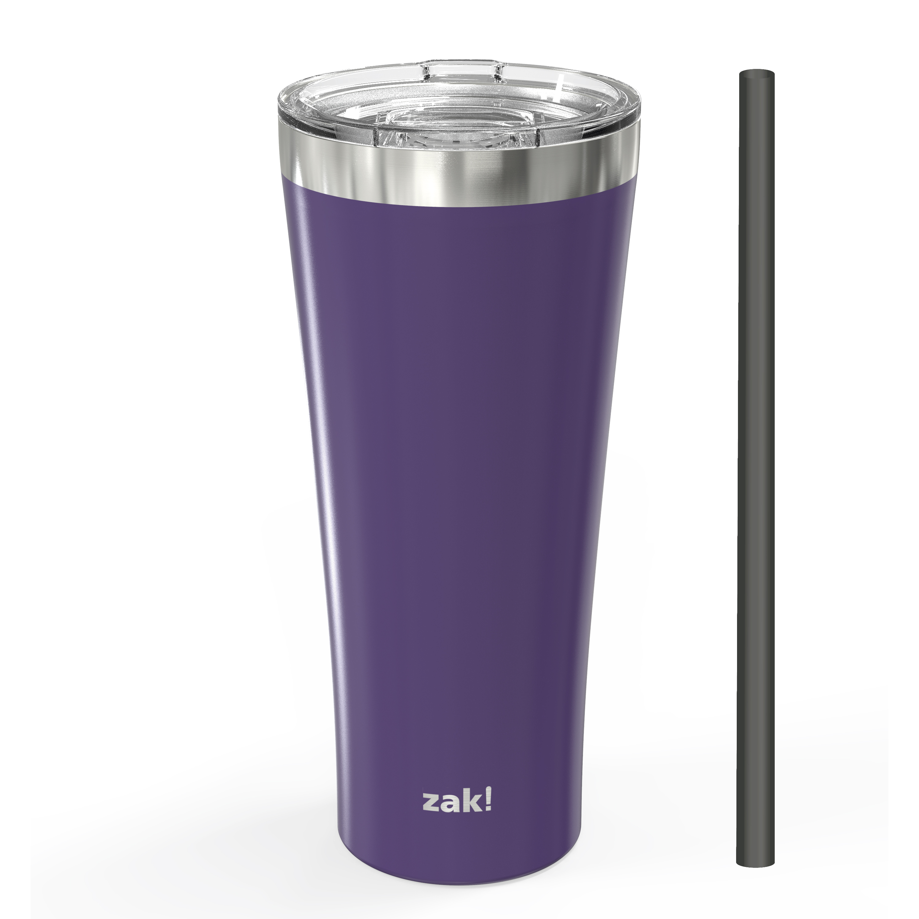 Alpine 30 ounce Stainless Steel Vacuum Insulated Tumbler with Straw, Viola slideshow image 1 Alpine 30 ounce Stainless Steel Vacuum Insulated Tumbler with Straw, Viola slideshow image 1