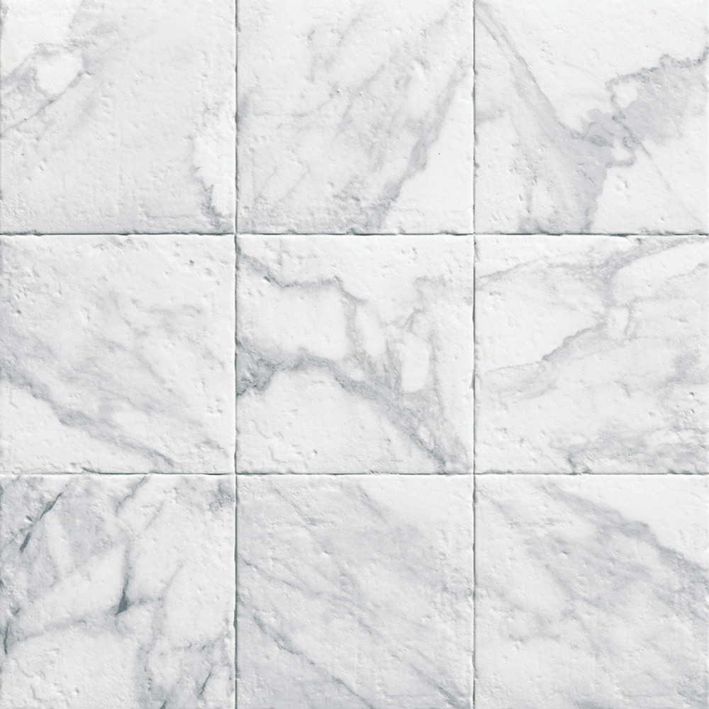 Versailles Carrara 7-7/8 in. x 7-7/8 in. Porcelain Floor and Wall Tile