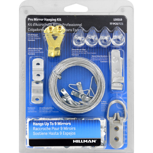 Hillman Mirror Hanging Kit (77 Piece)
