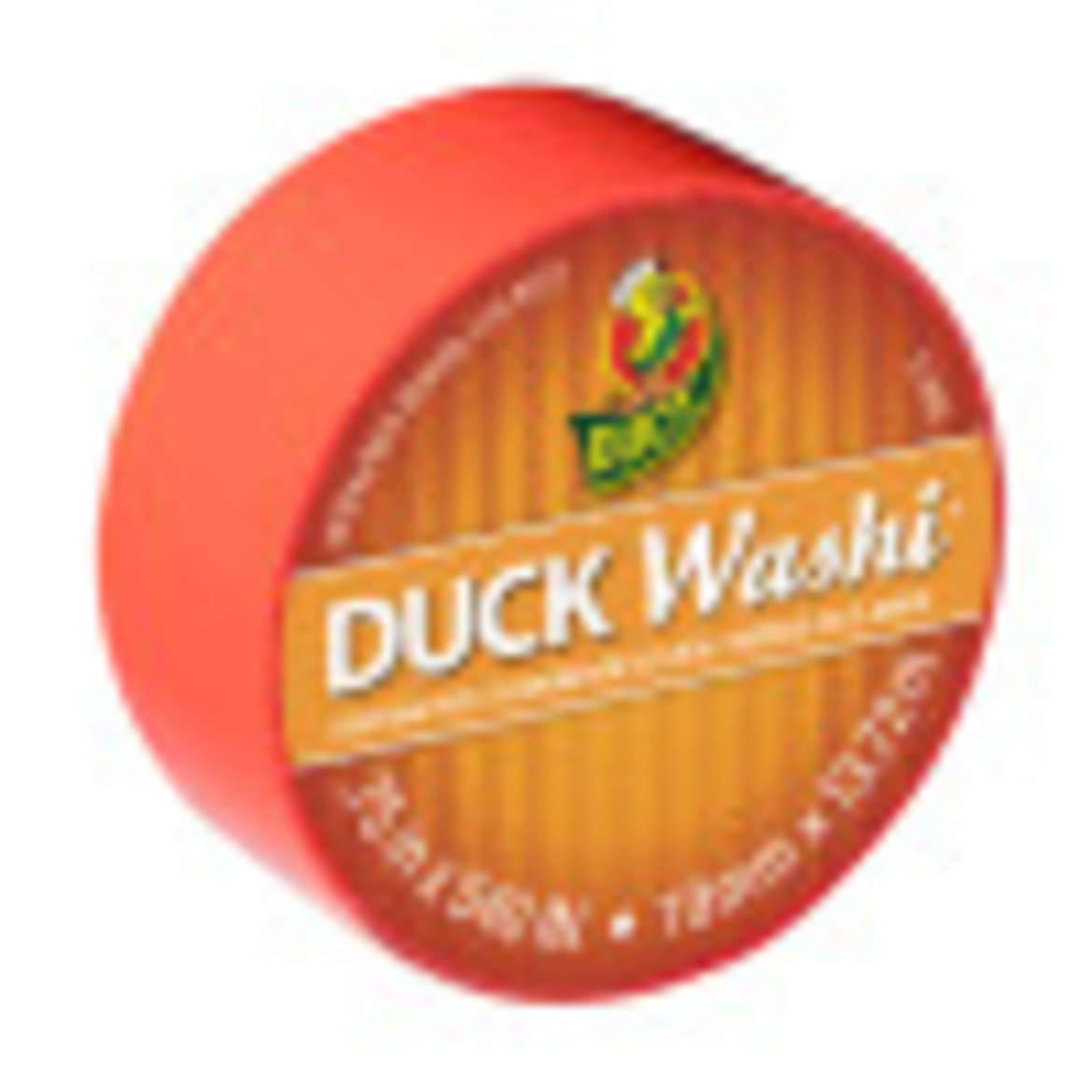 Duck Washi® Crafting Tape - Coral, 0.75 in. X 15 yd. Image