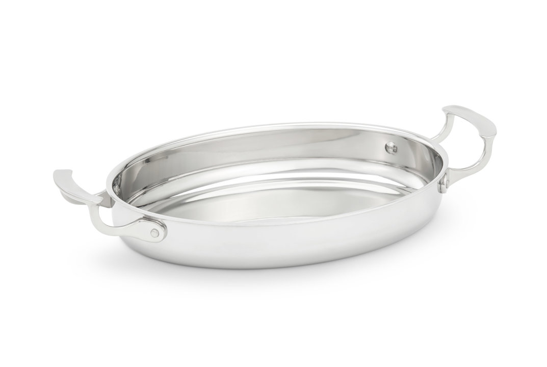 12-inch 2 ⅝-quart Miramar® display cookware oval au gratin pan