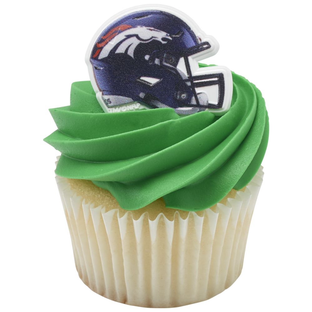 Image Cake NFL Denver Broncos Helmet