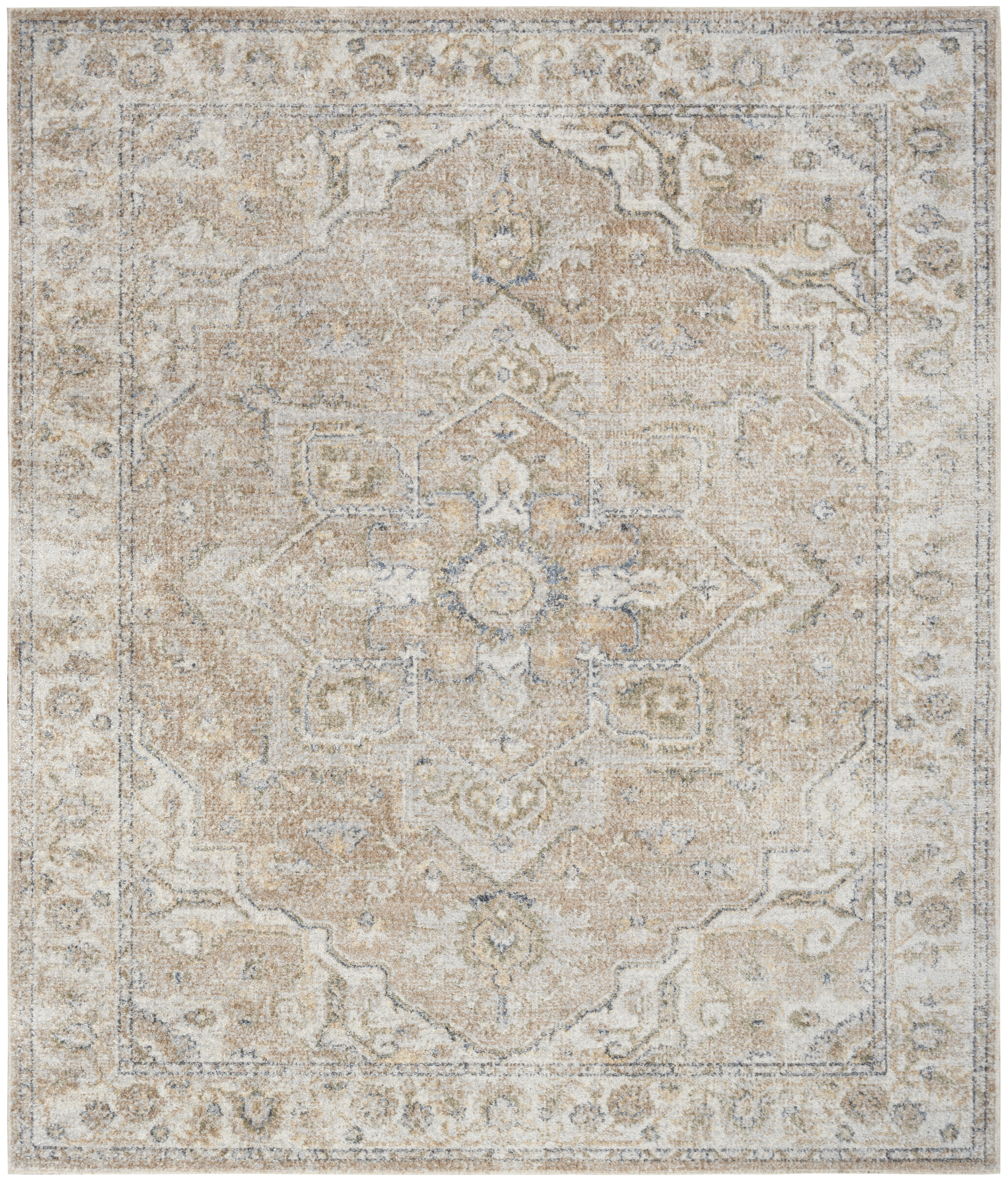 108.00" x 144.00" x .25" Astra Machine Washable Turkey N1768