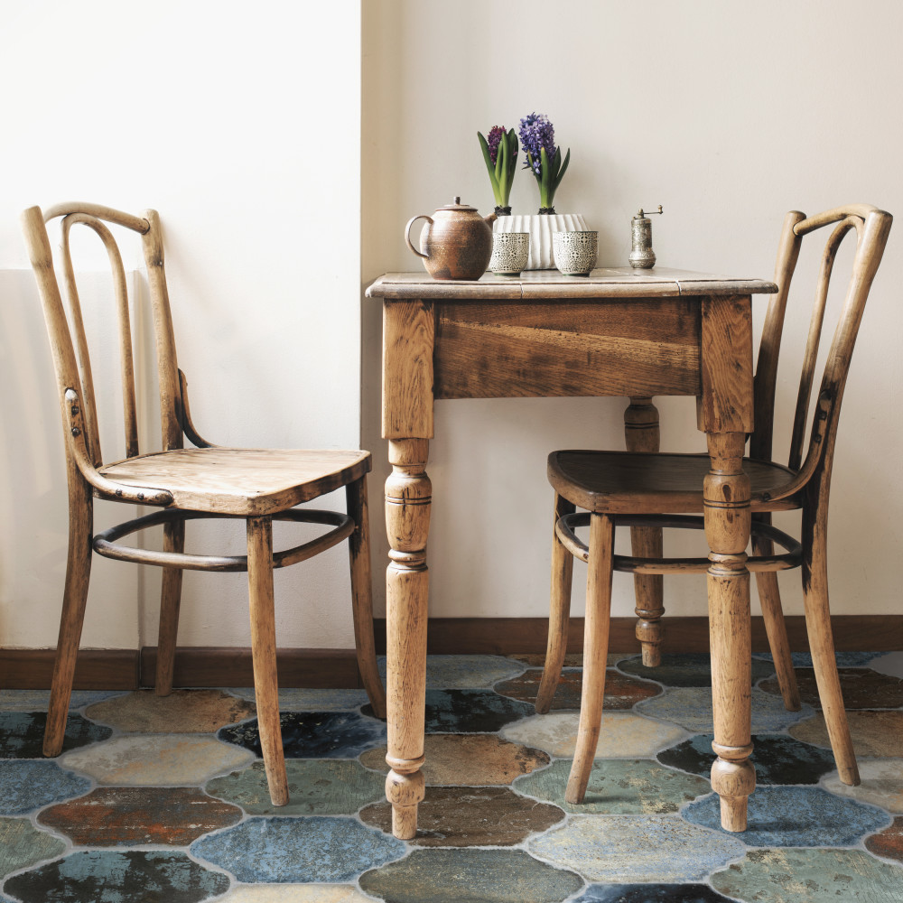 Dorne Provenzal Mix 6-1/4 in. x 12-3/4 in. Porcelain Floor and Wall Tile