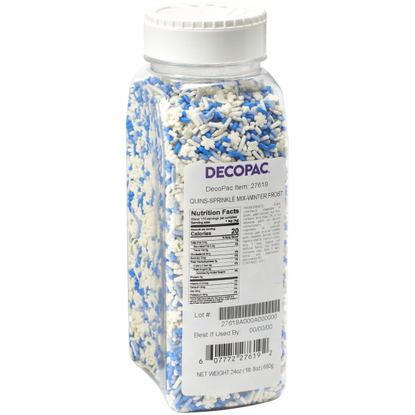 Winter Frost Sprinkle Mix - Red 3 Free Quins