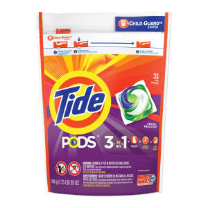 Procter & Gamble, Tide Pods, Laundry Detergent, Spring Meadow,  35/Pack