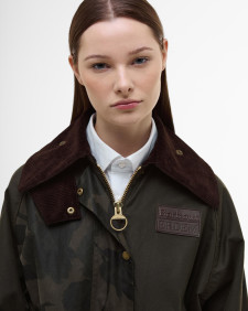 Barbour x ERDEM Wachsjacke Beauflower 