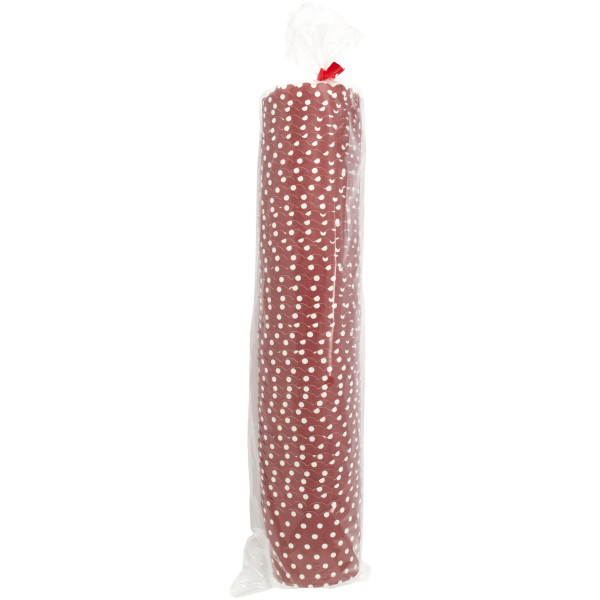 Red with White Dots Scalloped Baking Cups