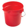 Rubbermaid Commercial, BRUTE, 10qt, Pail, Red