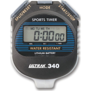 340 Water Resistant Sports Timer, Black
