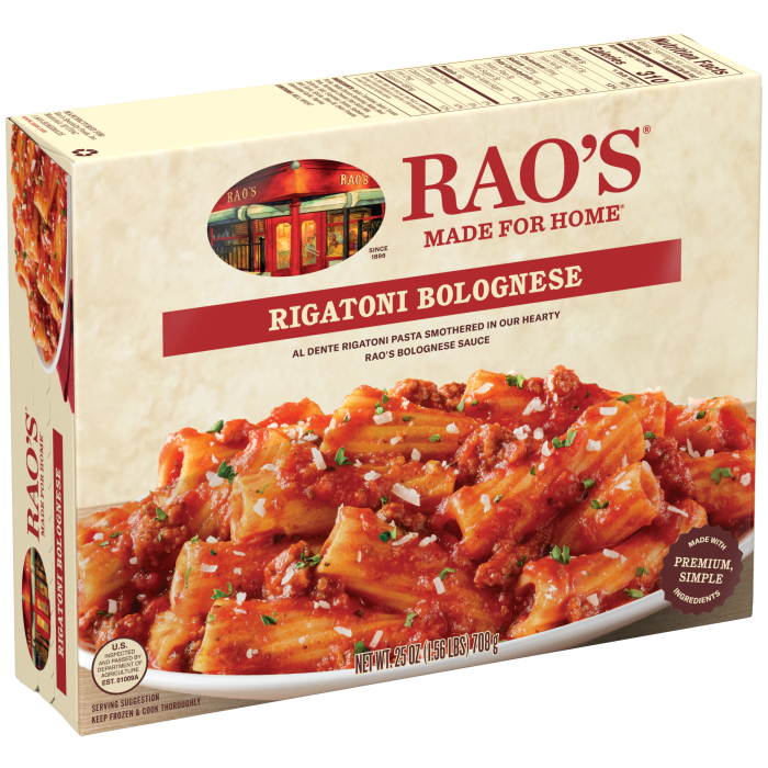 Rigatoni Bolognese Frozen Meal, 25 oz - Left angle Image