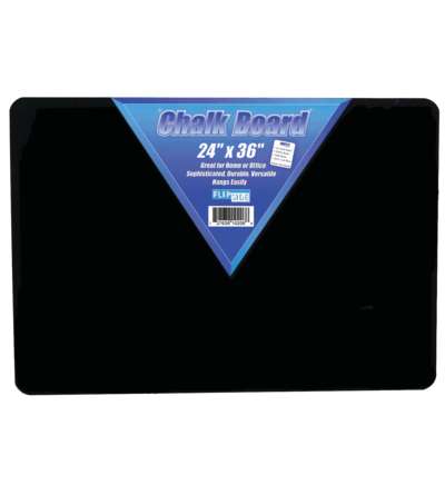 Chalk Board, 24" x 36", Black
