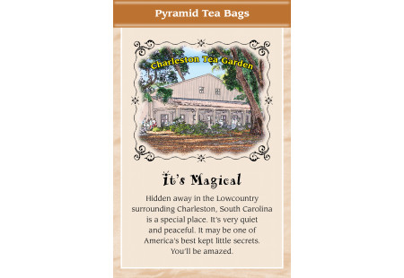 Back of Charleston Tea Garden Cinnamon Spice Tea box