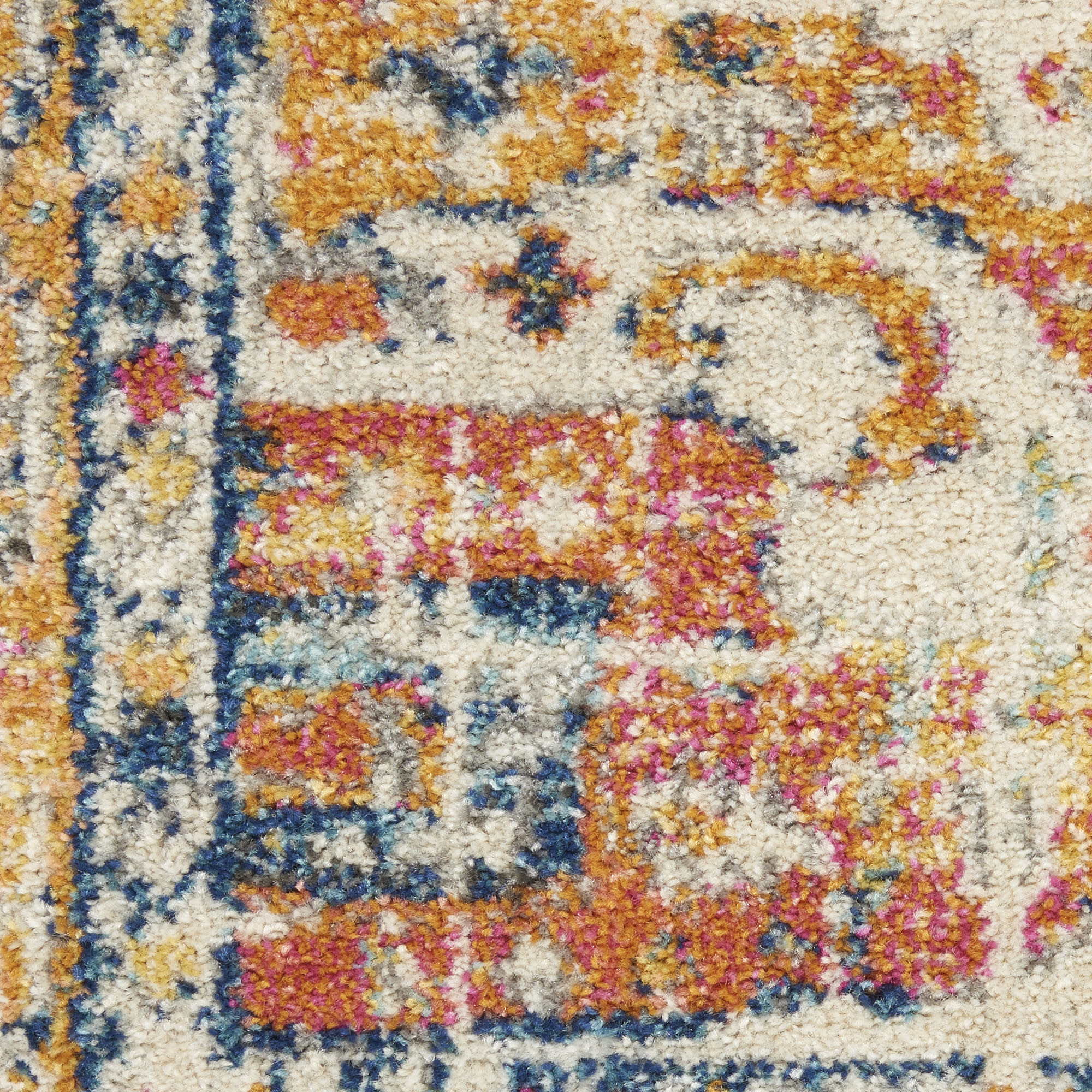 Nourison Passion 3'9" x 5'9" Ivory Yellow Bohemian Indoor Rug