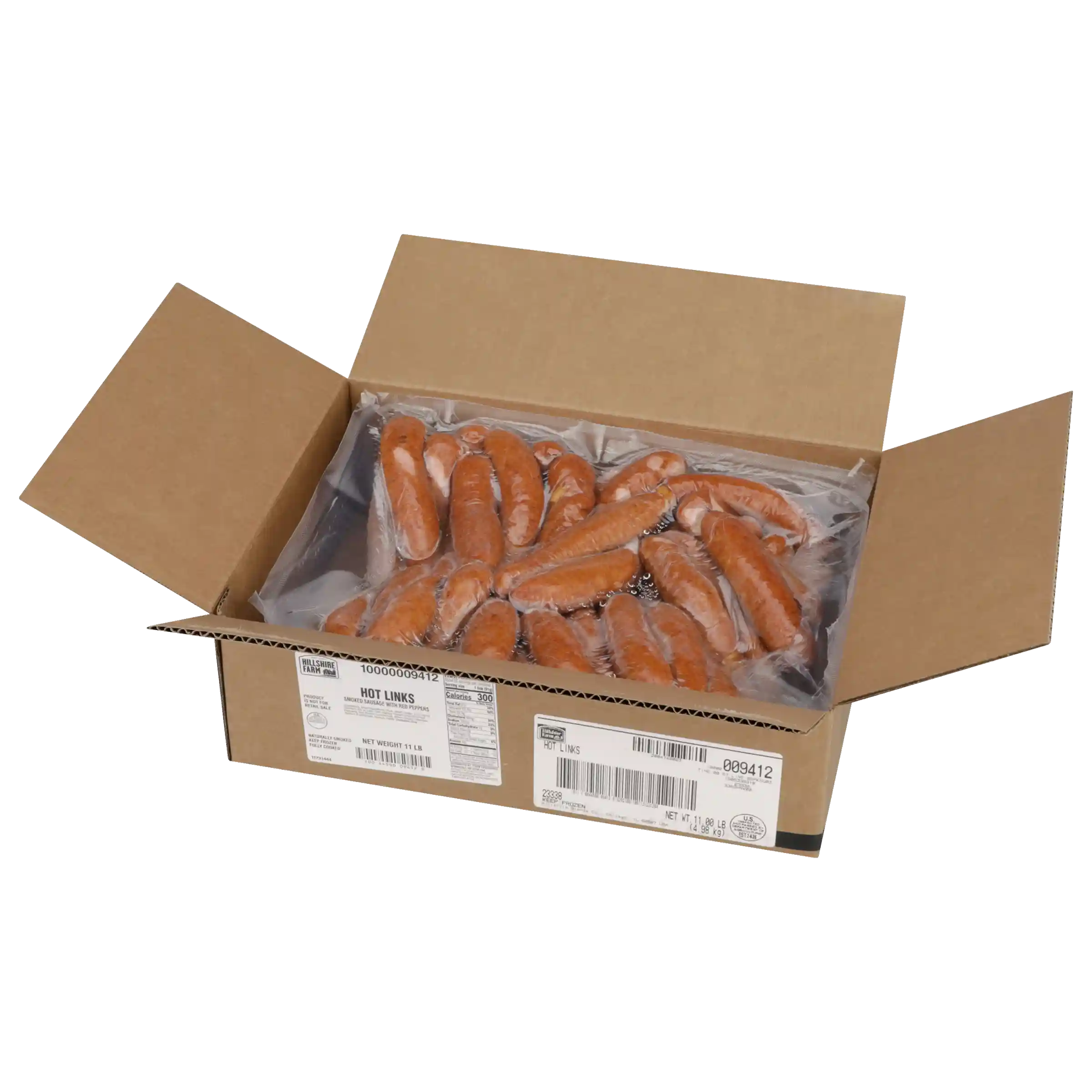 Hillshire Farm® Hot Smoked Sausage Links, 5:1, 5”, Fully Cooked_image_21