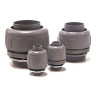 Liquid Tight Connector, Nylon 6, Straight, Rated 125°C, 1/2 in.