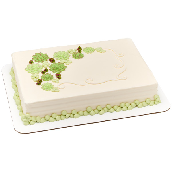 Succulents Sweet Décor® Edible Decorations