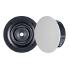 VX66R TL 6″ ROUND IN-CEILING THIN-LINE SPEAKER W/ WHITE MICRO TRIM GRILLE (1 PAIR)