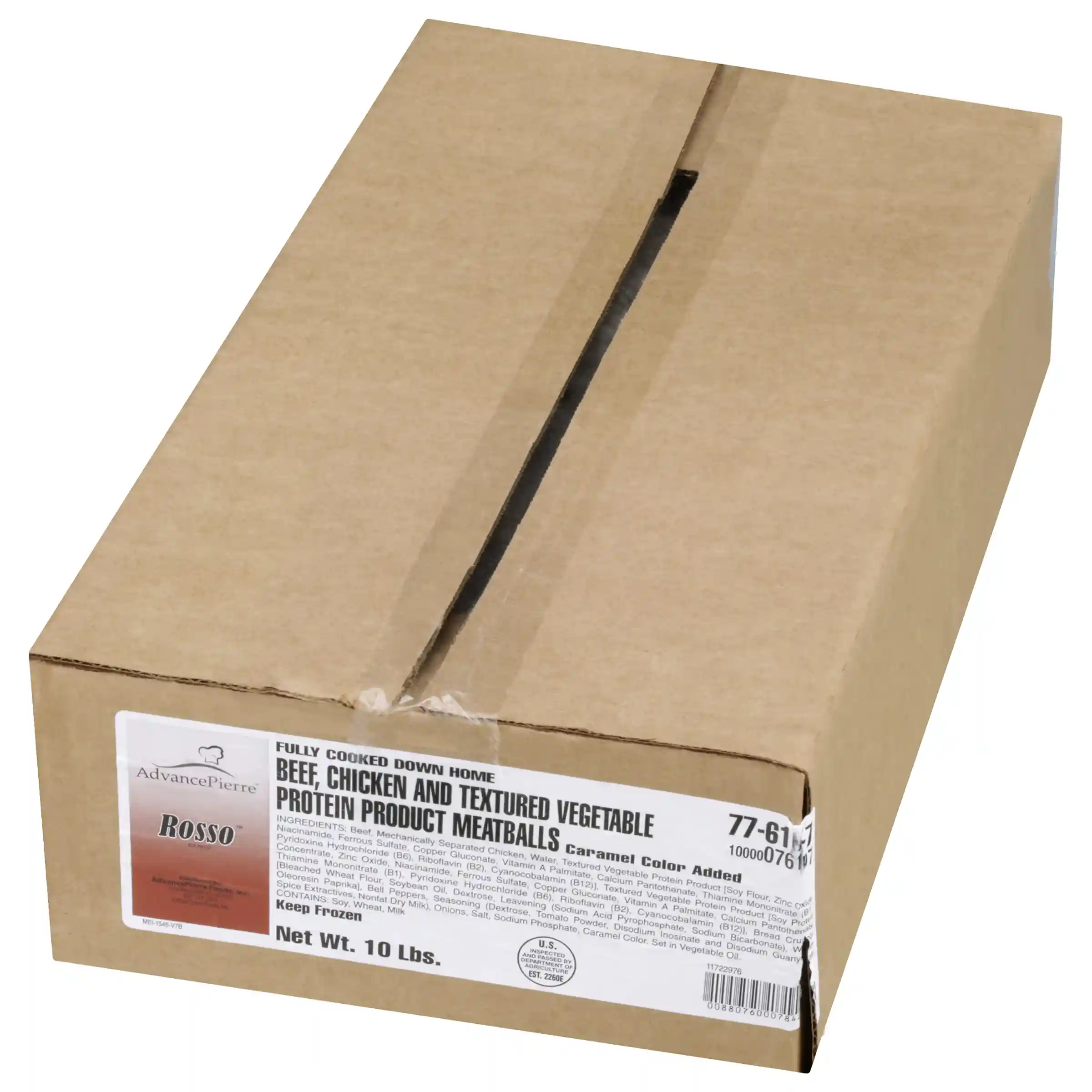 AdvancePierre™ Rosso™ Fully Cooked Beef & Chicken Meatballs, 1 oz_image_5