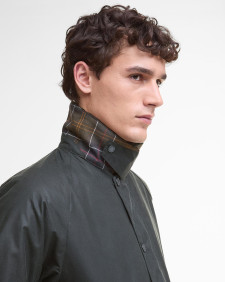 Wachsjacke Tracker Sage