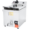 208- to 240-volt 15-lb medium duty Cayenne® countertop deep fryer