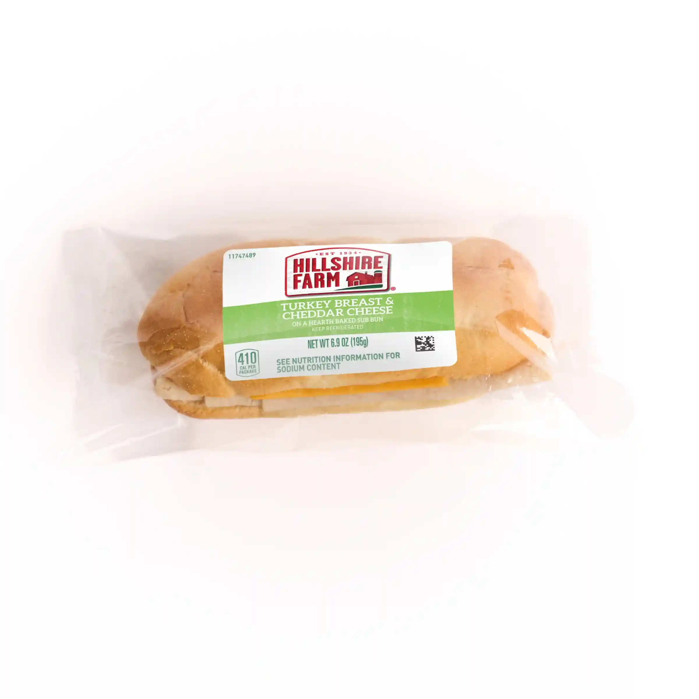 Hillshire Farm® Turkey Breast & Natural Cheddar Sub_image_3