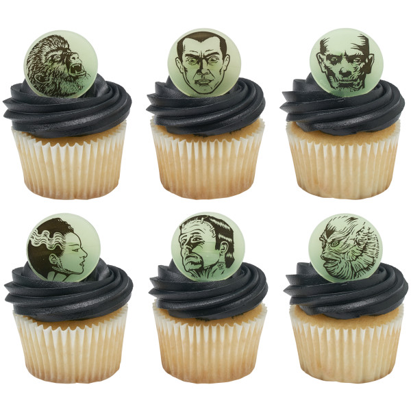 Universal Monsters Cupcake Rings