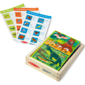 National Parks Wooden Blocks & Cube Puzzle
