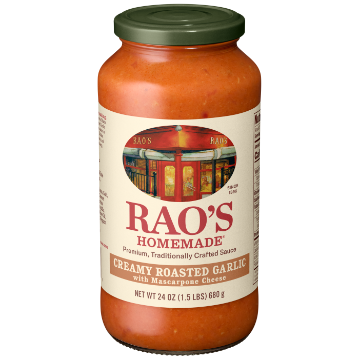 Creamy Roasted Garlic with Mascarpone Sauce, 24 oz