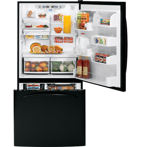 GE Profile™ ENERGY STAR® 22.2 Cu. Ft. Bottom-Freezer Drawer Refrigerator with Internal Dispenser