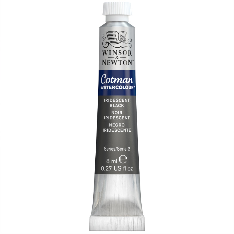 Cotman Watercolor Paint, 8 mL Tube, Iridescent Black