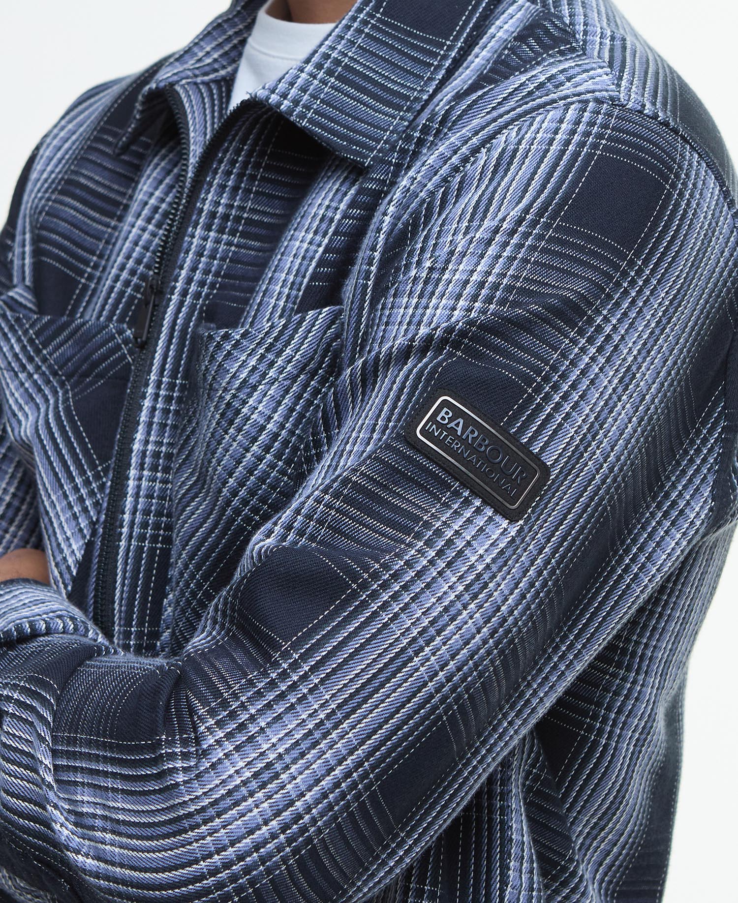 Arne Checked Overshirt image number 5