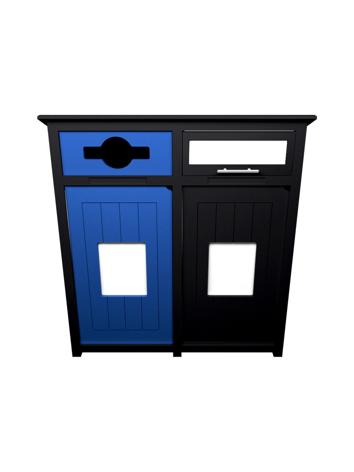 AURA – Double – Unit – Mixed-Lift – Black-Blue