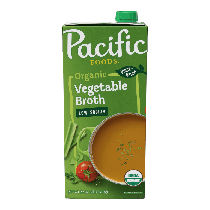 Organic Low Sodium Vegetable Broth