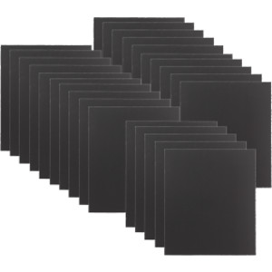 3/16" Foam Board, 32" x 40", Total Black, Bulk Pack of 25