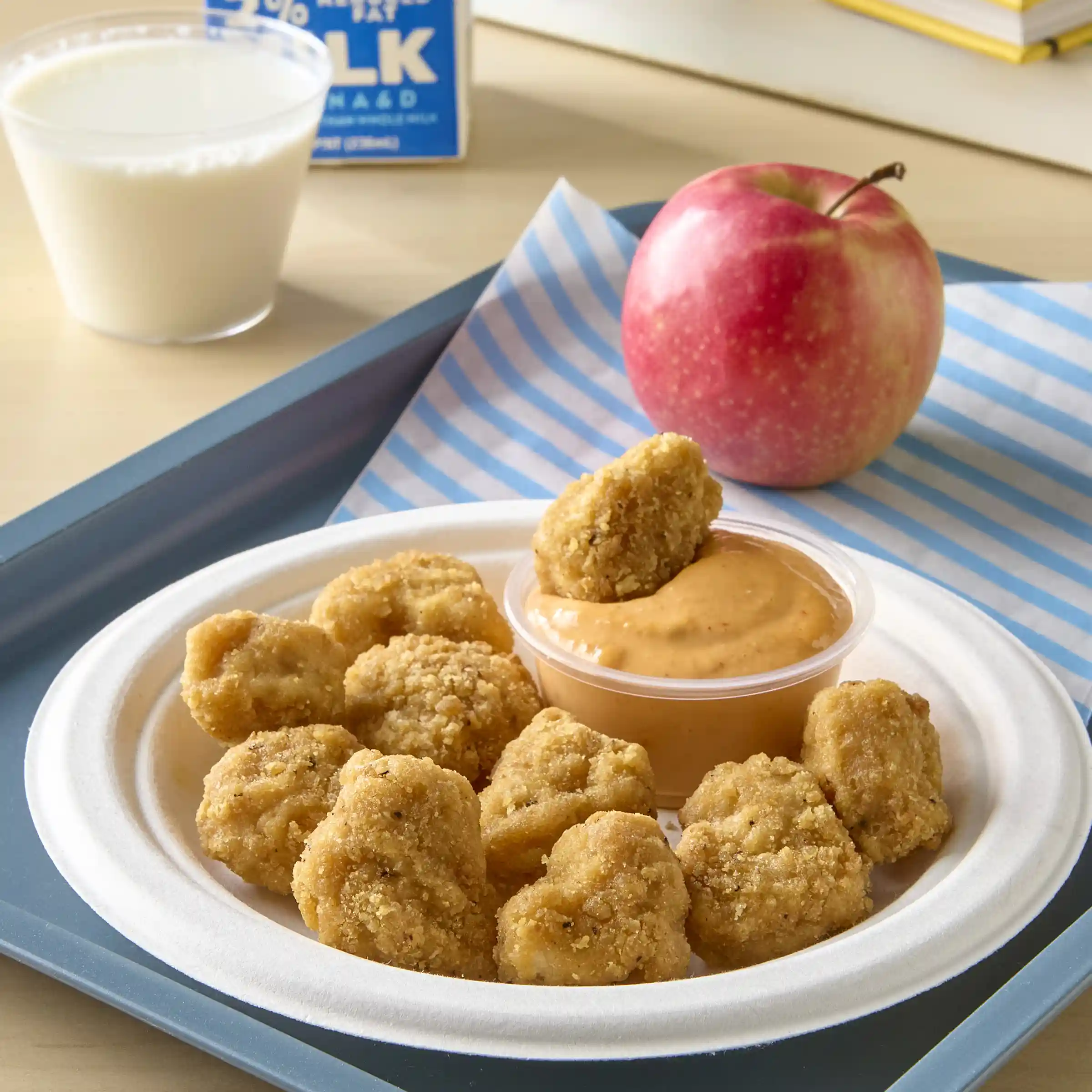 Tyson® Mega Minis® Fully Cooked Whole Grain Breaded Homestyle Chicken Chunks, 0.43 oz. https://images.salsify.com/image/upload/s--afDs1Wni--/q_25/c4c8097d7347f8adc84a7b7baec37cb60bb83edb.webp