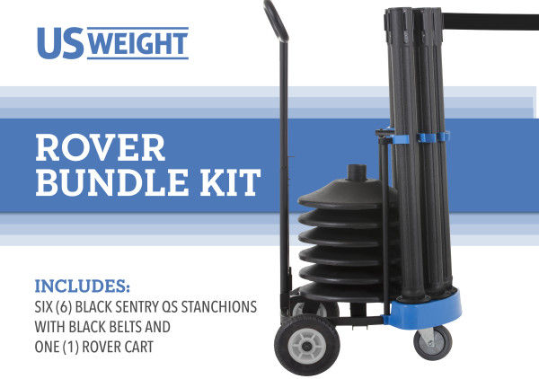 Rover Cart Bundle - Sentry QS with Black Belts 2