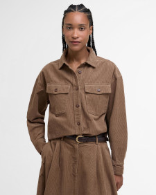 Camicia Yasmin a coste sottili con vestibilità comoda 