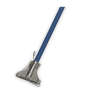 Geerpres, Side-Gate Mop Handle, 60", Vinyl Aluminum, Gray