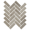 Asticou Ash 12×15 Herringbone Mosaic rectified