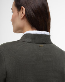 Hollies Quilted Jumper Olive